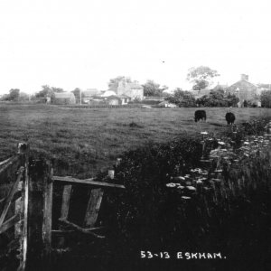 View looking back towards Eskham.