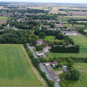 Marshchapel village looking South - 2017