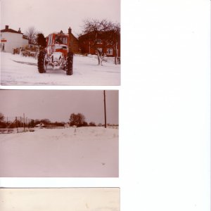 Marshchapel in the snow.