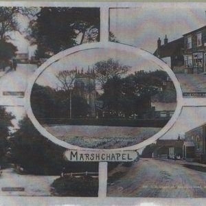 Views of Marshchapel made into a Postcard.