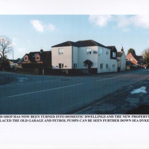 This property used to be a village shop and has now been turned into two houses.