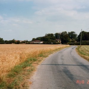 View towards St. Marys Church
Photograph taken 22 August 1989