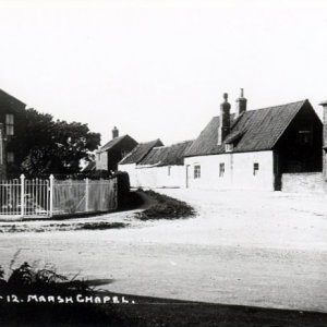 The Old Post Office and Shop.
Junction of Church Lane and Sea Dyke Way.