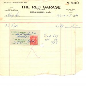 The "Red Garage", Sea Dyke Way, Marshchapel.