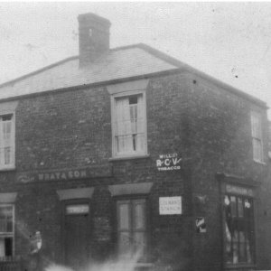 The corner shop at the junction of Littlefield Lane and Sea Dyke Way, when it was owned by the Wray family.