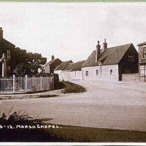 The old "Post Office and Shop", on the junction of Church Lane and Sea Dyke Way.