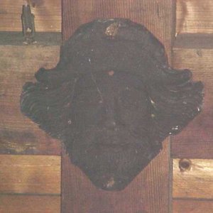 Ornamental roof boss.