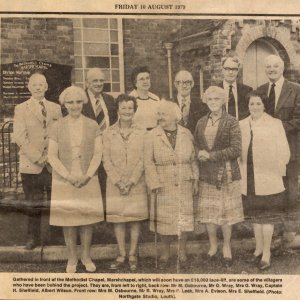 Missing name from the caption is Clifford Wray who is 4th from the left on the back row.