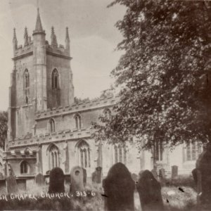 View towards St. Marys from the old graveyard.