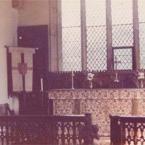 The Alter in St. Marys Church, Marshchapel.