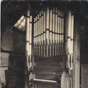 Organ in the Wesleyan Chapel.