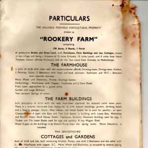Rookery Farm sale
