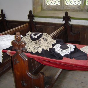Lace Exhibition held in St. Marys Church.