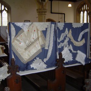 Lace Exhibition held in St. Marys Church.