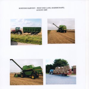 Hurtons Harvest - West End Lane, Marshchapel - August 2009