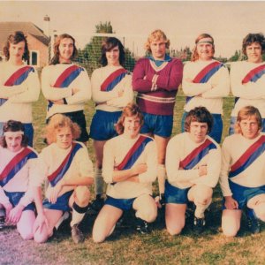 Marshchapel Football Team - Circa; 1970s.
Back Row - L to R; Nigel Towse, Alan Wray, Alan Peart, Pip Brookes, Graham White, Bryn Clarke.
Front Row - L to R; Bryndly Quirke, Ian Towse, Mally Mundy, Mick Houghton, Howard Dixon.