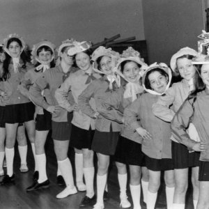 Marshchapel Girl Guides Easter Parade
7th from the left is Ruth Jackson.