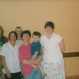 Staff and some Committee Members
July 2000