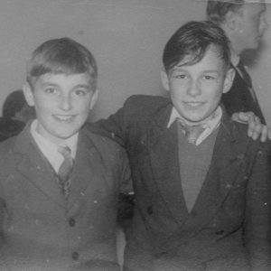 Wilf Deamer and Rodney Goodrum
Rodney was tragically drowned off Horseshoe Point in the late 1950s.