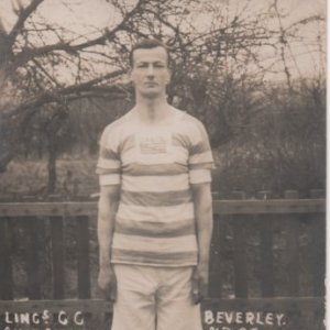 George Bancroft Burgess.
The inscription on this photograph says it all.