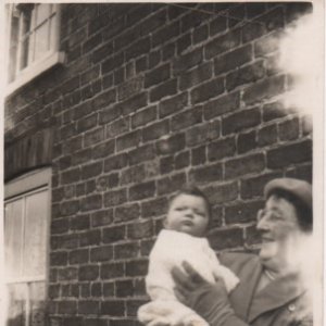 Elaine Beales (leter Greenwood).
This photograph was taken in 1956