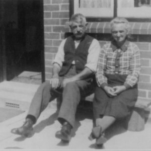John and Ada Hockney Clayton
who lived in the house to the left of Marshchapel School - when facing the school.