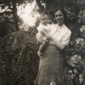 Philip Leak and Isobel Burgess.
This photograph taken c. 1948.