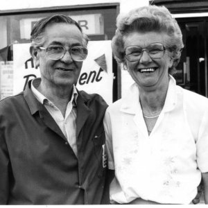 Mr and Mrs Jim Smiths retirement from the Post Office, Marshchapel