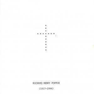 Richard Henry Portus.