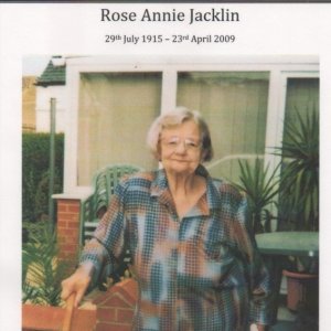 Rose Annie Jacklin
