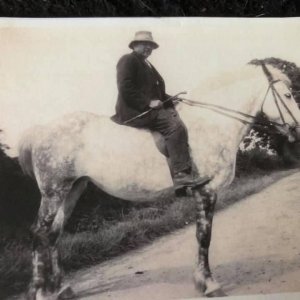 Joseph W. Stapleton, born in Marshchapel in 1878. He worked on land mainly in the Kelstern and Wyham area near Louth.