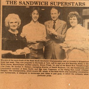 Maureen Willis ran the White Horse with her husband Bob, from the late 1970s to the mid. 1980s.