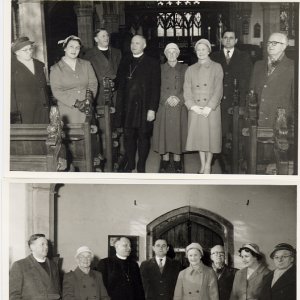 From The Standard dated Friday 25 March 1960.
Visit to St. Marys Church, Marshchapel by the Bishop of Lincoln, Rt.Rev. Kenneth Riches.