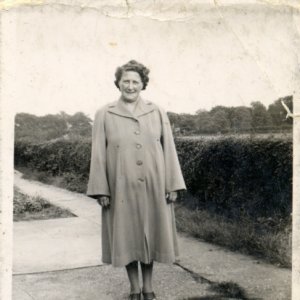 Nora Sargent who lived down Littlefield Lane.