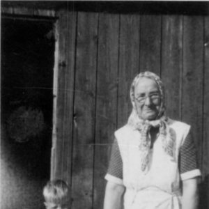 Mother Ak.
Maria Atkinson
The two boys are her Grandsons, Nigel and Martin Wray__