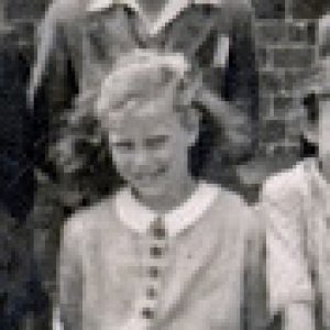 Marie Ireland
Probably taken from a group school photograph.
C. Mid 1940s