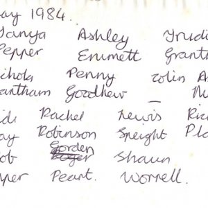 Marshchapel School Upper Juniors - 1984
See accompanying photo.
