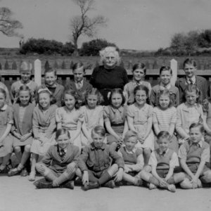 Marshchapel School - May 1950.
Mrs Nora Lyons Class