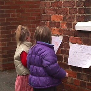 Wall rubbings