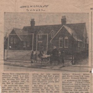 This extract (probably from the Grimsby Evening Telegraph) appeared in an article with only a partial date of 1970