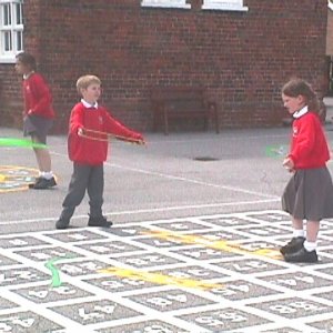 The following photographs were taken c.2000.
I think the difference in play from the previous photographs is evident.